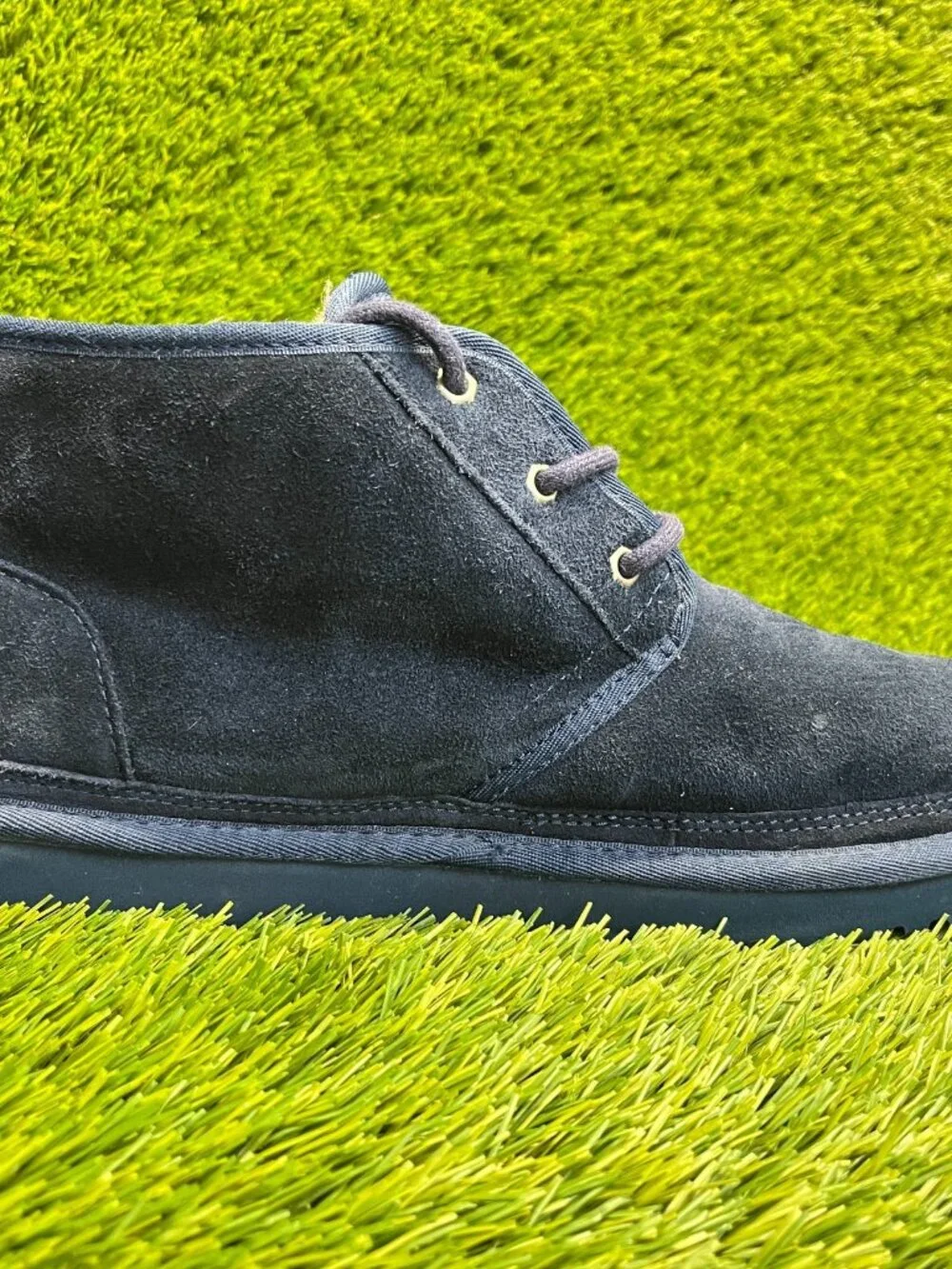 UGG‎ Neumel Mens Size 13 Blue Casual Classic Outdoor Suede Lace Up Chukka Boots